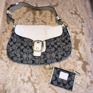 Coach Bag with card holder